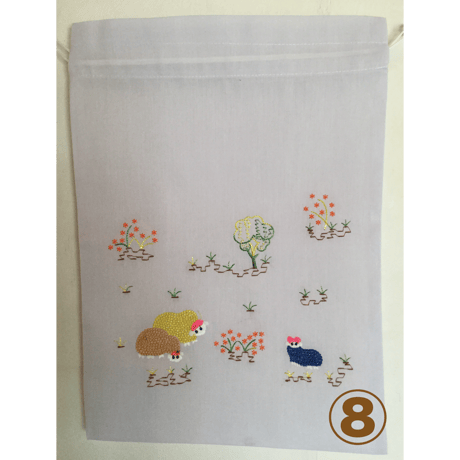 ベトナム刺繍BAG (巾着）＋Drip Bag×10 SET