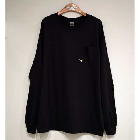 neon sign comeover the pocket L/S