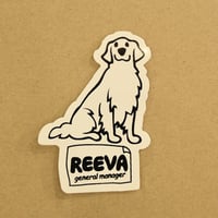 Reeva ステッカー(大)
