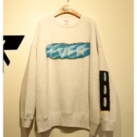 neon sign sweat ash (ビッグシルエット)