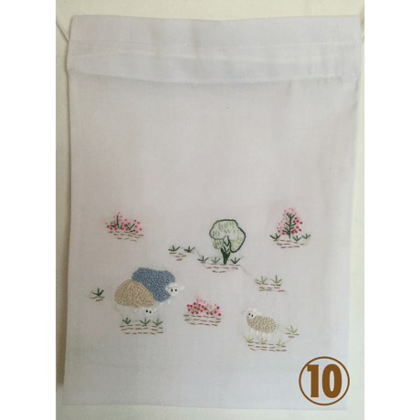 ベトナム刺繍BAG (巾着）＋Drip Bag×10 SET