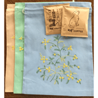 ベトナム刺繍BAG (巾着）＋Drip Bag×10 SET