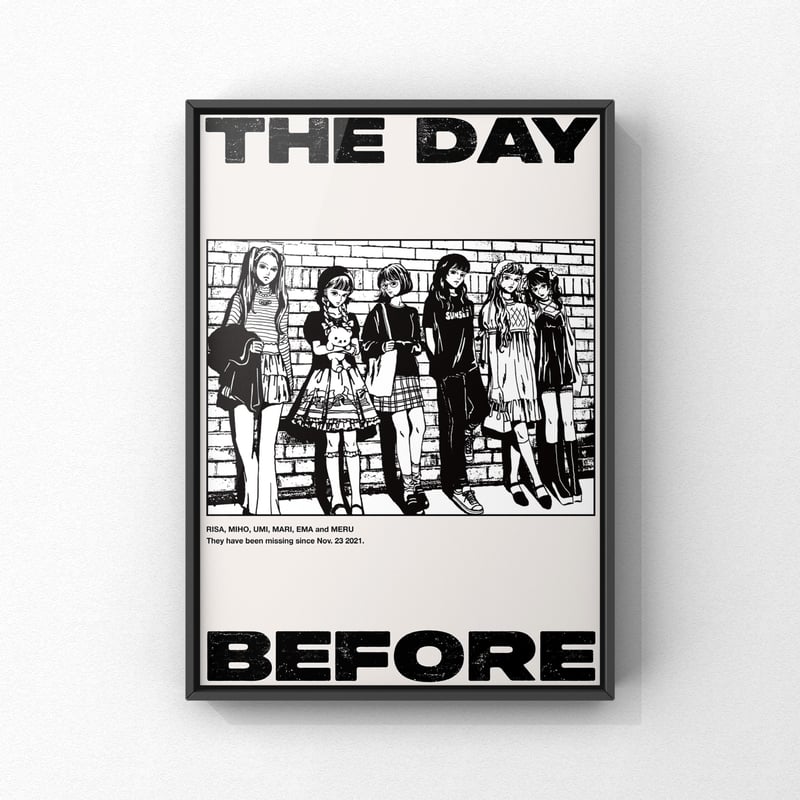 須藤はる奈 A2ポスター「THE DAY BEFORE」 | LIVE HOUSE FEVER