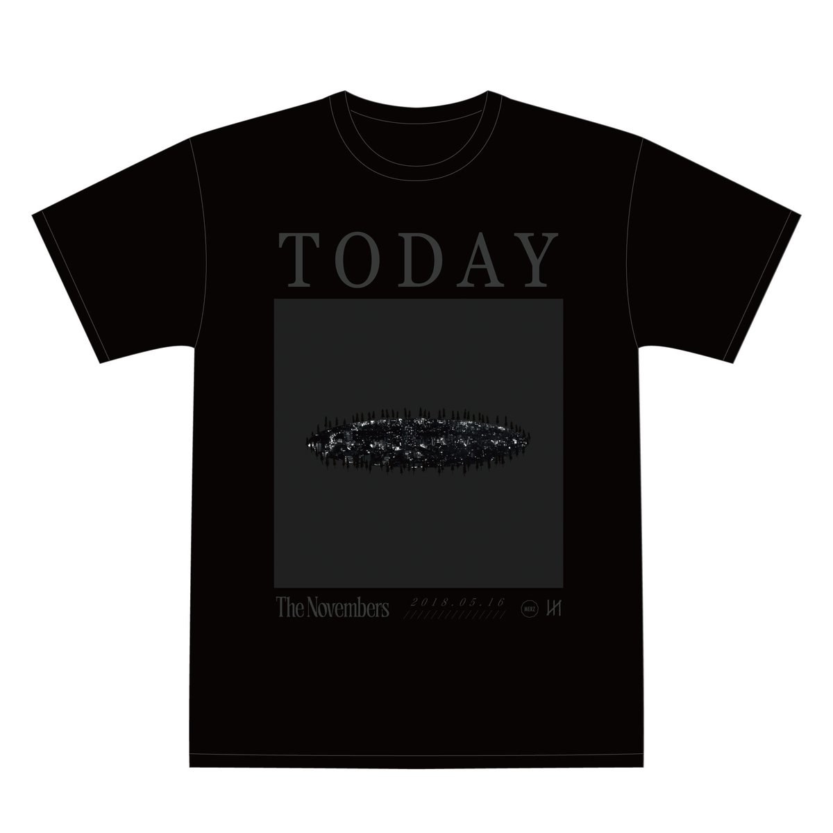 The Novembers Tシャツ XL The Novembers 「アートワークTシャツ 16.TODAY」 | LIVE HOUS