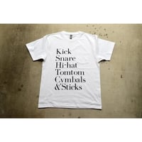 NOHEROES「drum needs」Tシャツ
