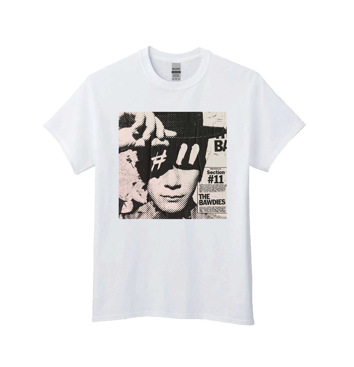 THE BAWDIES ALBUM JACKET T-SHIRT「Section #11」 |