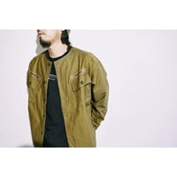NOHEROES「No collar Military Shirts」