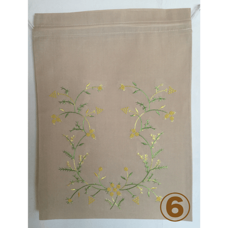 ベトナム刺繍BAG (巾着）＋Drip Bag×10 SET