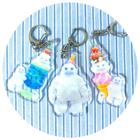 ゆりの 「イエティ アクリルキーホルダー」