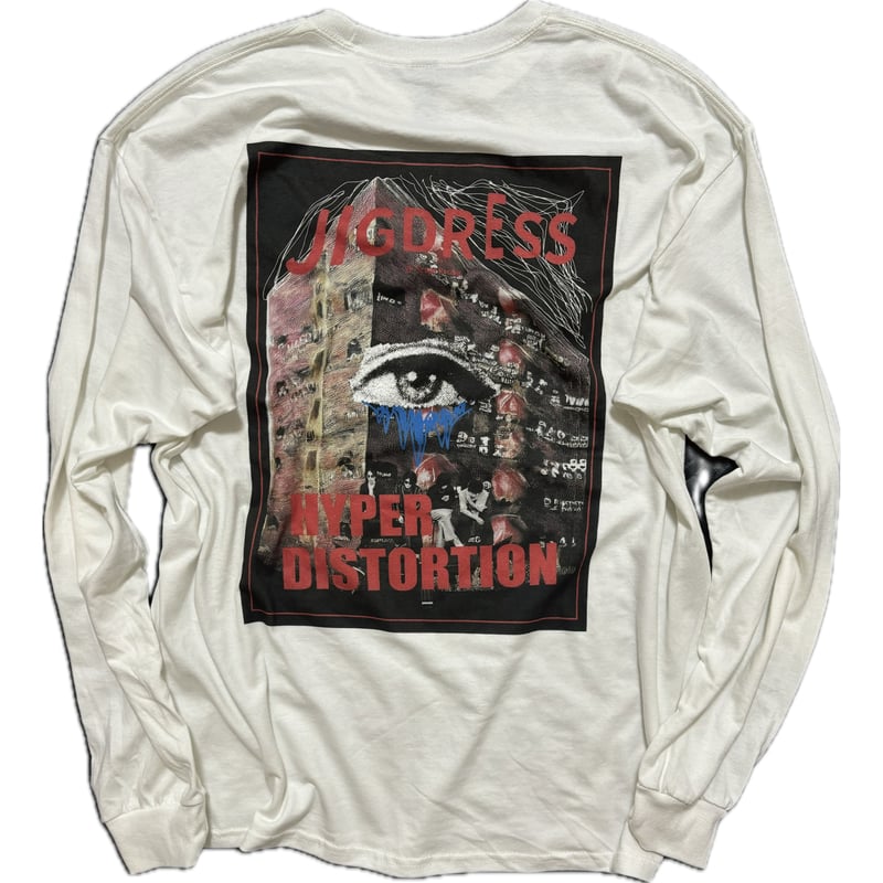 JIGDRESS「BIG EYE long tee [white]」 | LIVE HOUSE