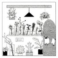 tobird B2キャンバスポスター「ghost garden」