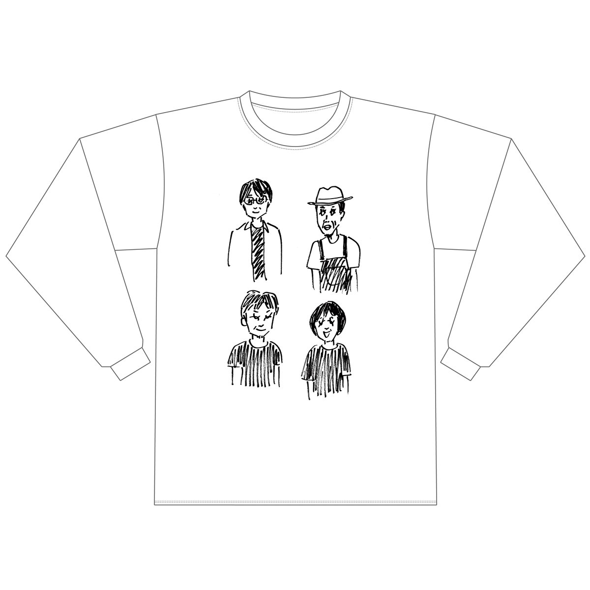 フラワーカンパニーズ【フラカンフィーバー ロンT ＜illustration by