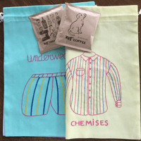 ベトナム刺繍BAG (巾着）＋Drip Bag×10 SET