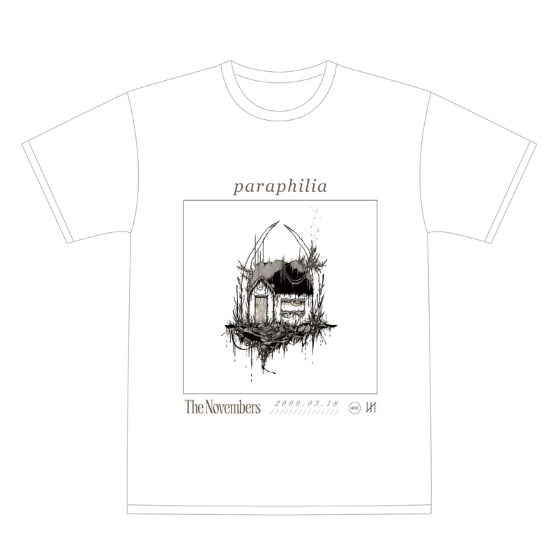 The Novembers 「アートワークTシャツ 03.paraphilia」 | LIVE
