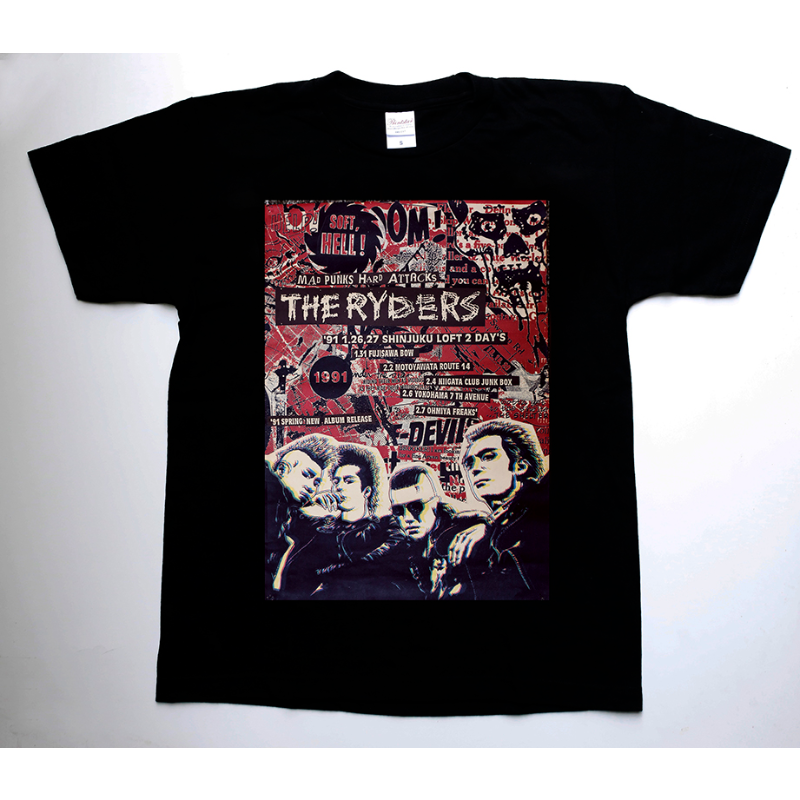 菊池茂夫「THE RYDERS 1990」Tシャツ | LIVE HOUSE FEVER