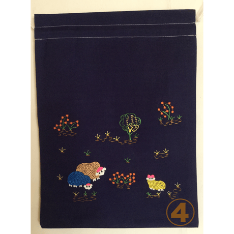 ベトナム刺繍BAG (巾着）＋Drip Bag×10 SET