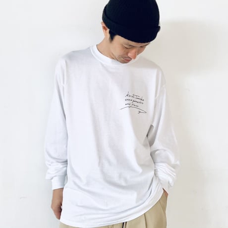 Keishi Tanaka【THE SMOKE IS YOU L/S TEE, Drawn by enna yamashiro】