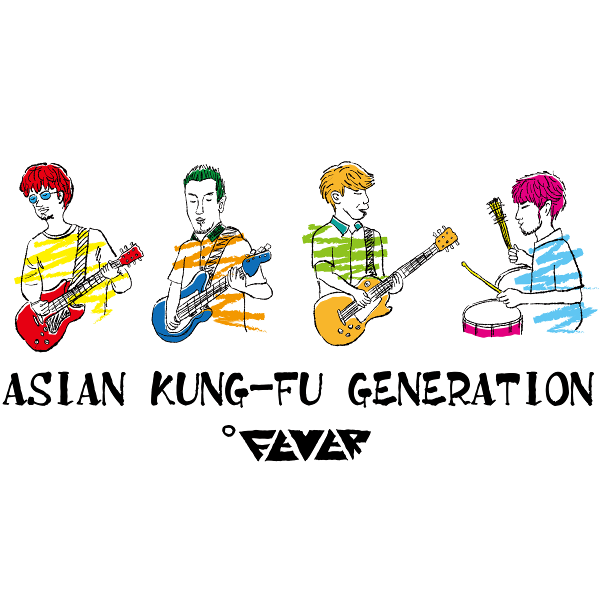 ASIAN KUNG-FU GENERATION AKGストライプシャツ ASIAN KUNG-FU GENERATION アジカン・オフィシャル・グッズ通販