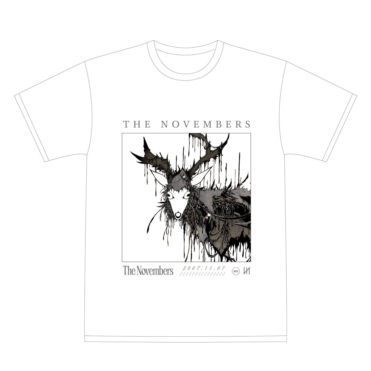 The Novembers 「アートワークTシャツ 01.THE NOVEMBERS」 | L