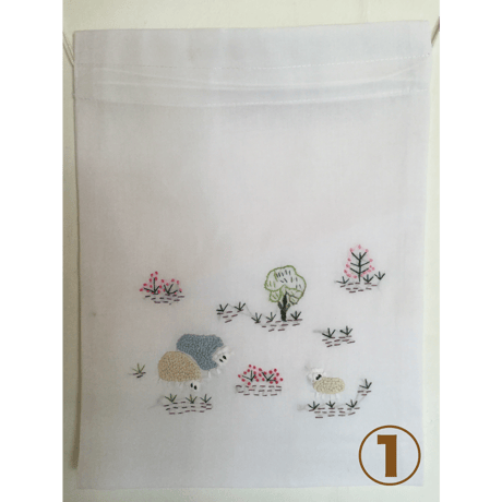ベトナム刺繍BAG (巾着）＋Drip Bag×10 SET