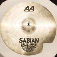 SABIAN AA ROCK CRASH インチ シンバル割れシンバル加工品