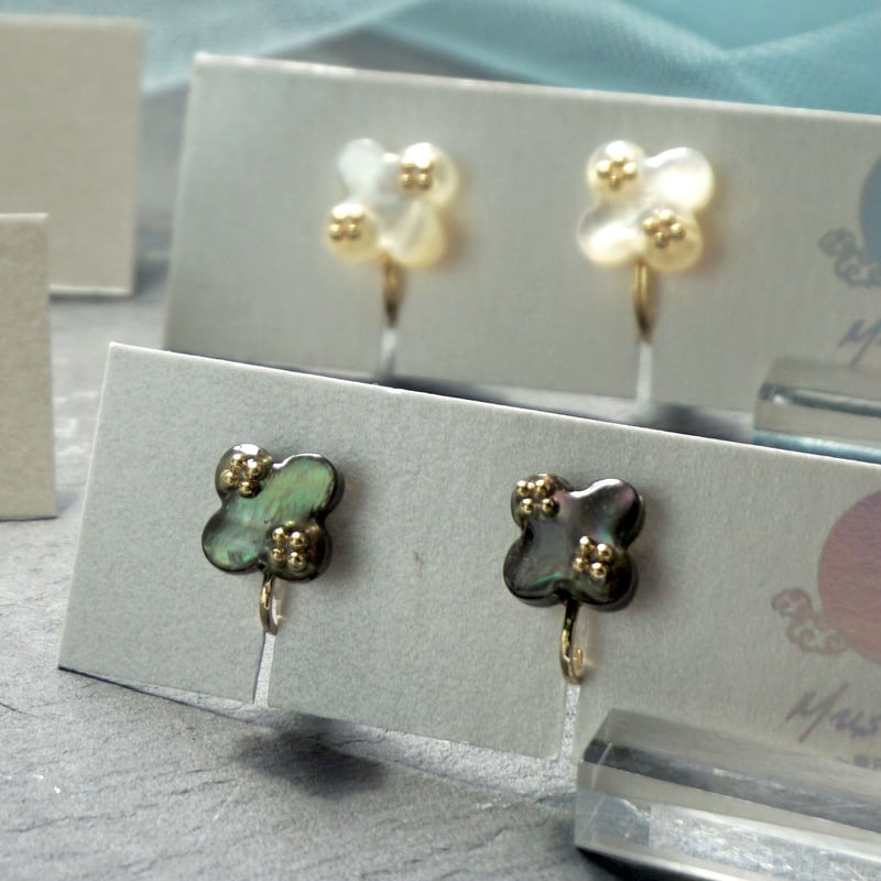 日本の粋アクセサリー「忘れ貝」【黒蝶貝ver】 | Musuhi～産日神～