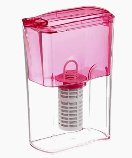 ガイアの水135 ポット型浄水器 ビビアンクラブウォーター カートリッジ付き ピンク オレンジ グリーン