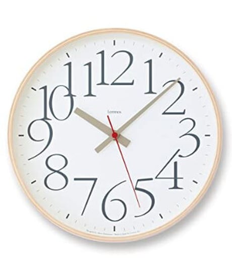レムノス 掛け時計 エーワイ クロック アールシー 電波 アナログ 緑 AY clock RC AY14-10