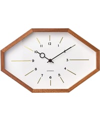 INTERFORM INC. インターフォルム 時計 電波時計 壁掛け 幅33×高さ21.5×奥行4.5 Belmonte ベルモンテ ホワイト CL-3024WH