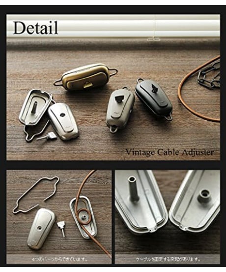 ART WORK STUDIO ビンテージケーブルアジャスター Vintage cable adjuster BU-1145