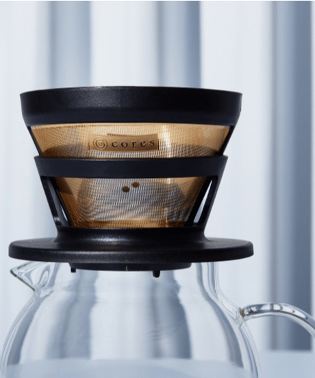 コレス ゴールドフィルター (2-8cups) C286BK cores お茶 コーヒー 水だし 水出し フィルター ケース