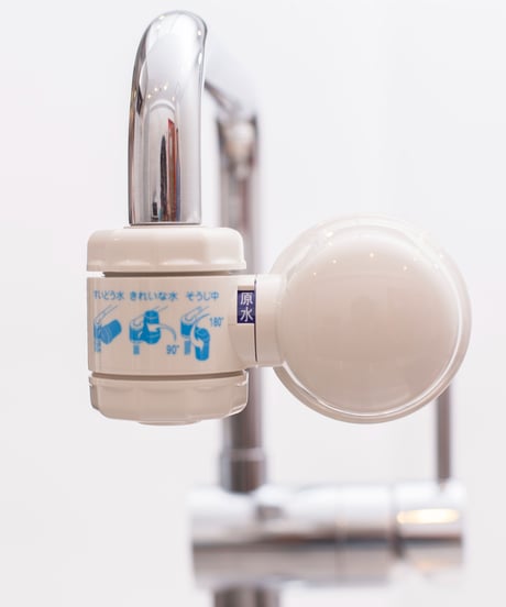 ガイアの水135 蛇口用浄水器 ビビアンクラブウォーター・完全逆流洗浄式浄水器 水道取付型