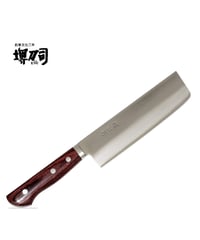 堺刀司 菜切り包丁 シルバー 160mm 本割込 ゴールド 薄刃 A-10112