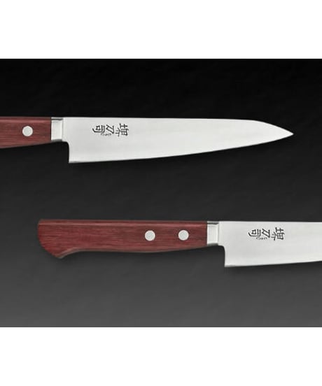 堺刀司 シルバー ペティナイフ140mm 本割込 ゴールド ペティ A-10114