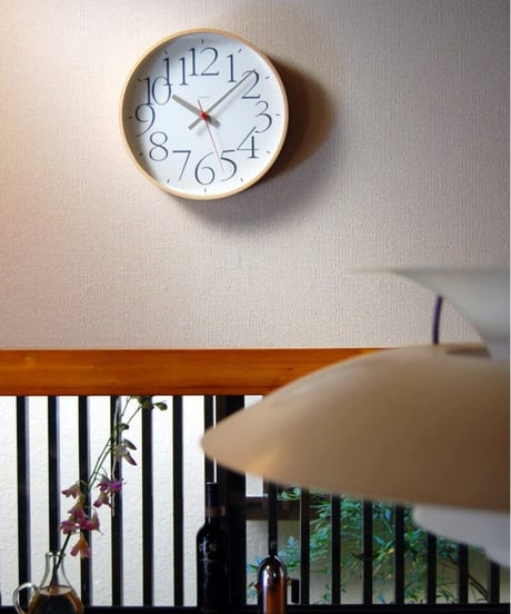 レムノス 掛け時計 エーワイ クロック アールシー 電波 アナログ 緑 AY clock RC AY14-10