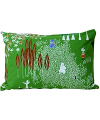 クォーターリポート (MOOMIN) ムーミン 枕カバー ピロケース ここにいるよ イエロー 43×63cm用 (封筒式) 綿100% 【日本製】