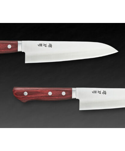 堺刀司 牛刀包丁 シルバー 180mm 本割込 ゴールド 牛刀 A-10113 | えす