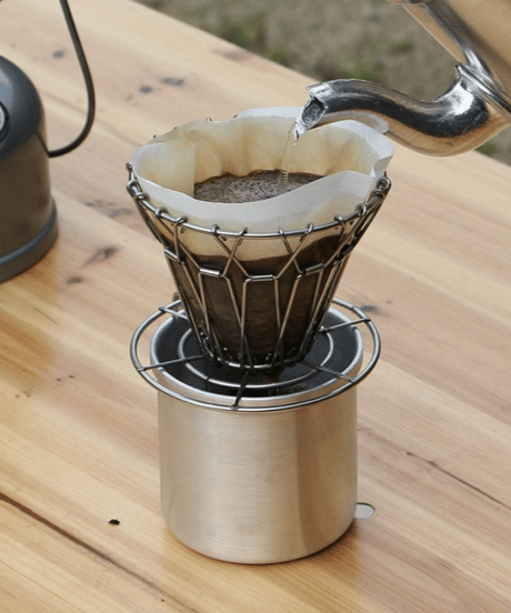【 KIKKERLAND / キッカーランド 】Brass Collapsible Coffee Dripper