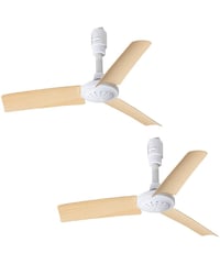 BRID GENERAL DUCT RAIL FAN WOOD ダクトレール ファン ウッド 2台セット (ウッド_ナチュラル)