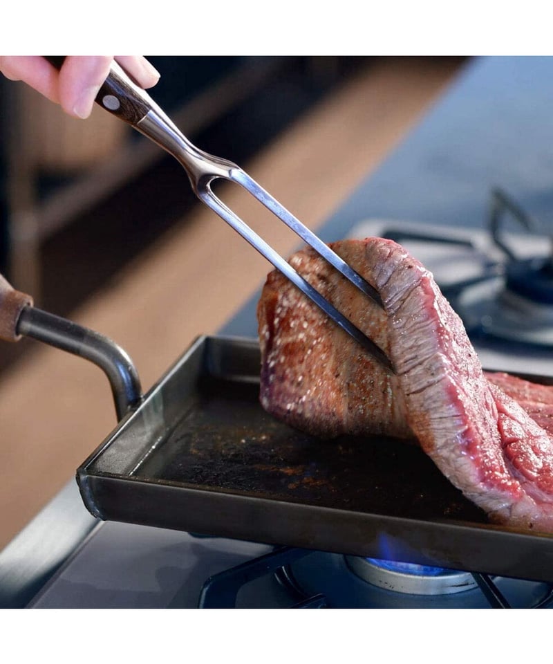 大人の鉄板》 ステーキナイフ＆ミートフォーク | えすぽわーる