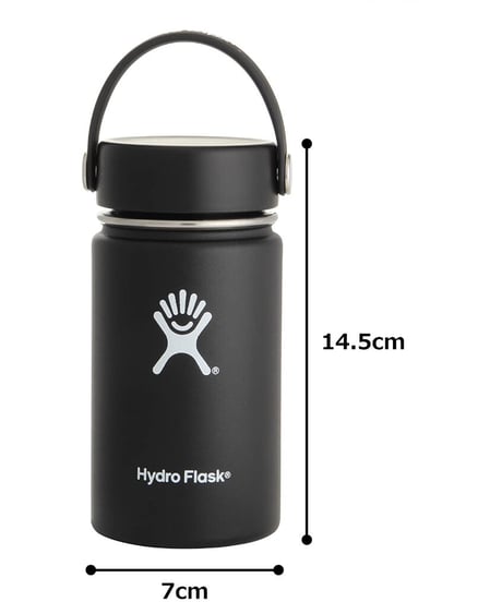 Hydro Flask(ハイドロフラスク) HYDRATION_ワイド_12oz 354ml [並行輸入品]