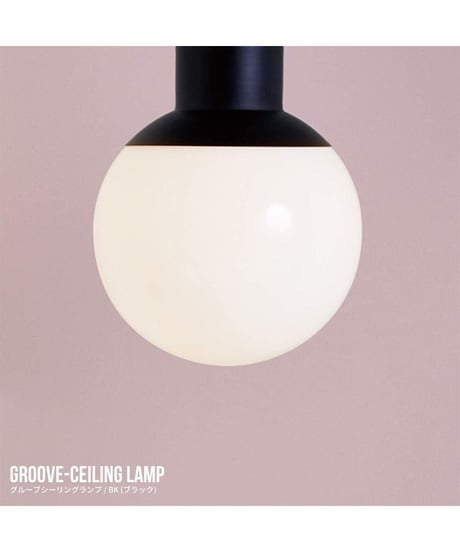 ARTWORKSTUDIO Groove ceiling lamp LED電球付属モデル ブラック AW-0515E