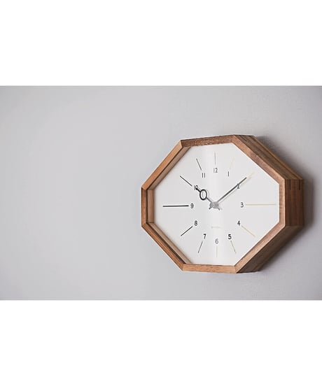 INTERFORM INC. インターフォルム 時計 電波時計 壁掛け 幅33×高さ21.5×奥行4.5 Belmonte ベルモンテ ホワイト CL-3024WH