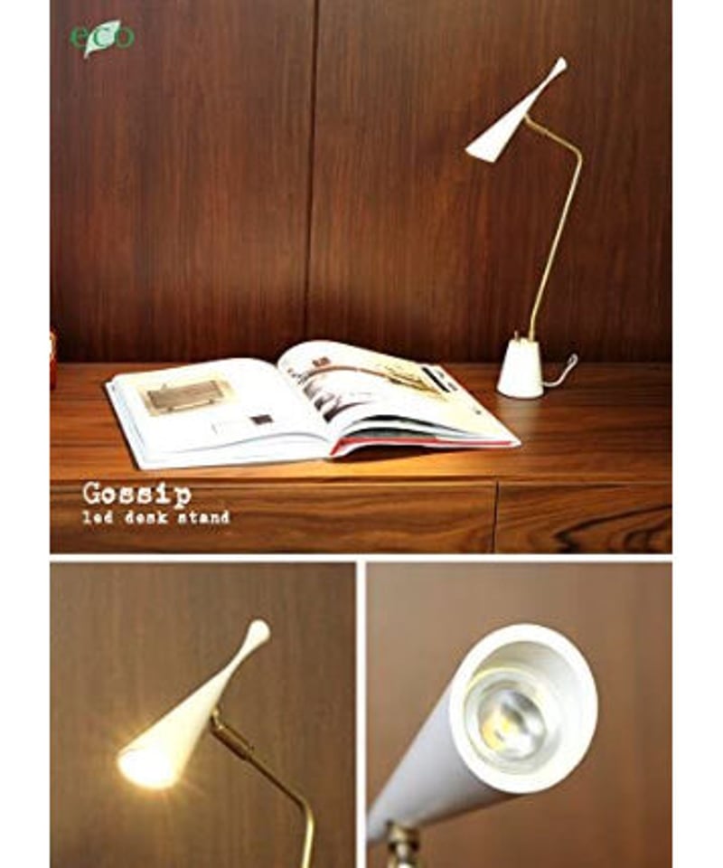 (未使用･未開封品)ART WORK STUDIO Gossip-LED desk light WH ゴシップデスクライト ホワイト AW-0376E ART WORK STUDIO Gossip-LED desk light ゴシップデスクラ