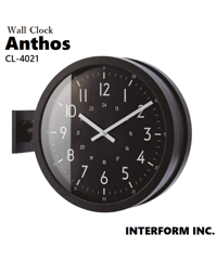 インターフォルム(INTERFORM INC.) Anthos アントス 両面時計