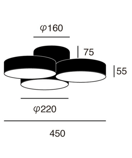 ARTWORKSTUDIO AW-0579　 Phantom 4000 LED-ceiling lamp ファントム4000LEDシーリングランプ