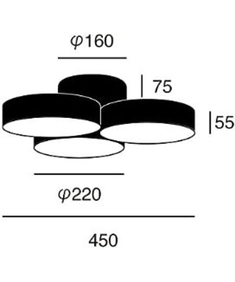 ARTWORKSTUDIO AW-0580　 Phantom 5000 LED-ceiling lamp ファントム5000LEDシーリングランプ