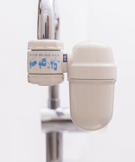 ガイアの水135 蛇口用浄水器 ビビアンクラブウォーター・完全逆流洗浄式浄水器 水道取付型
