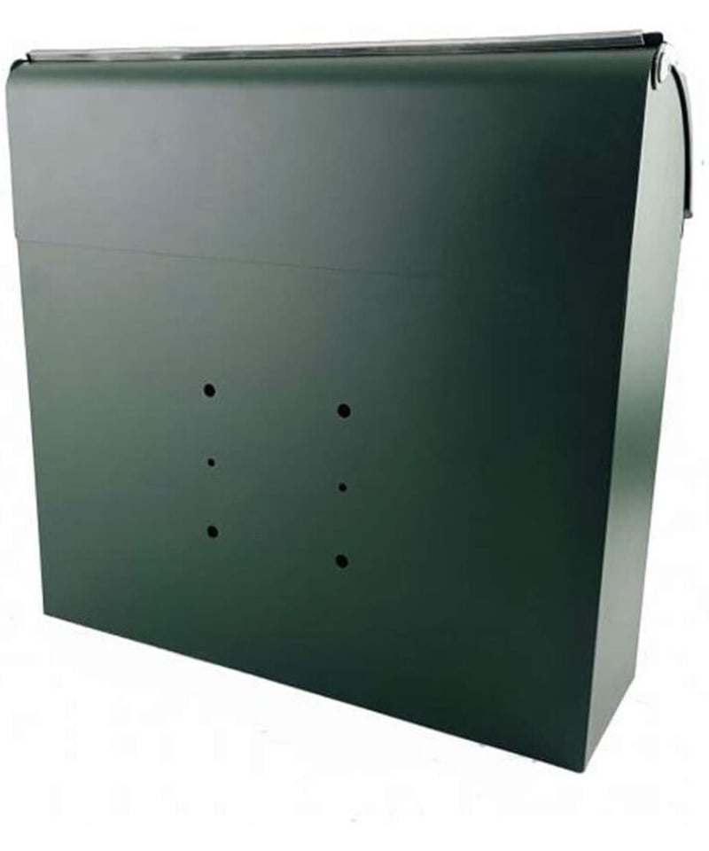 AXCIS(アクシス) ポスト 壁掛け 置き型 鍵付き A4 サイズ対応 タテ開き