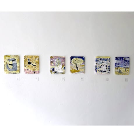 「きいろのはなびと」／林ゆいか個展「岸辺のまれびとたち」